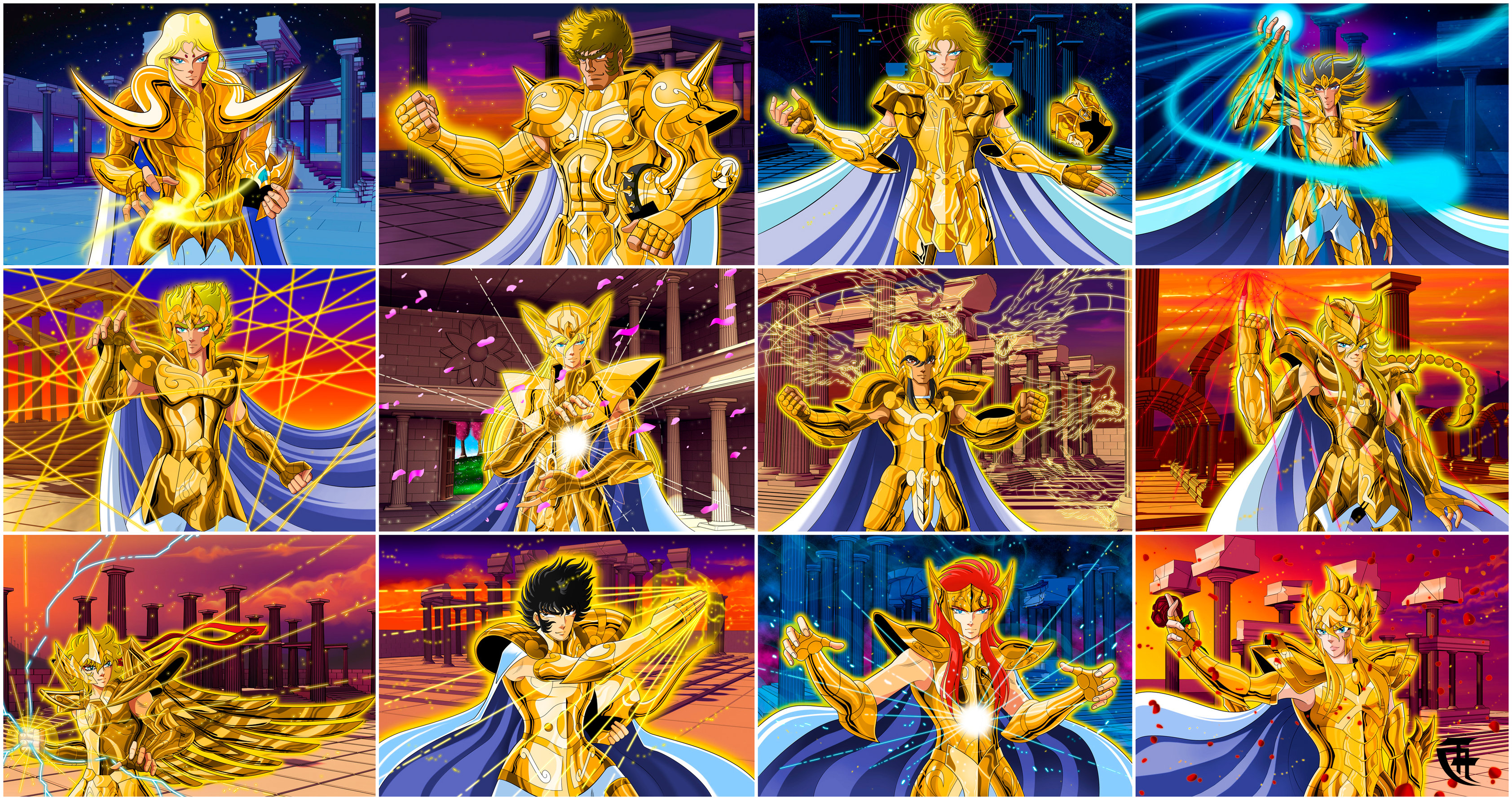 Download Gold Saints Existing Characters Fanarts By Liruohai Pharaon For Free Get Wallpaper Gold Saints Existing Characters Fanarts By Liruohai Pharaon Free HD